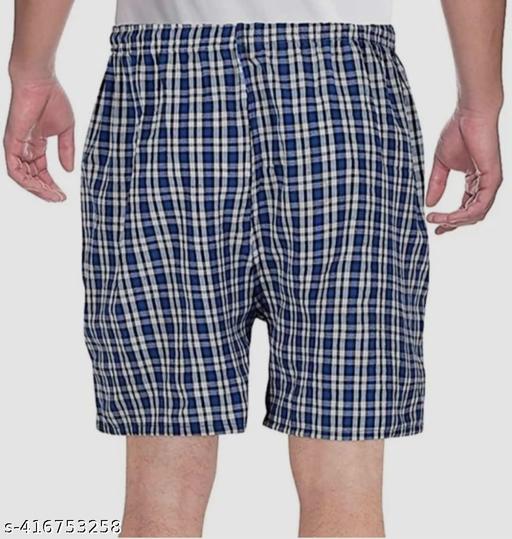 Mens check Boxers  - MC-FASHIONS.COM