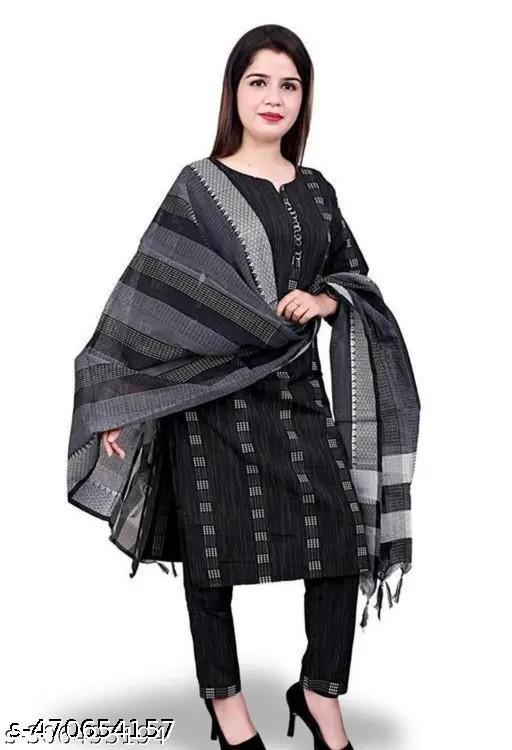 Kurti Pant Set with Dupatta for Women - MC-FASHIONS.COM