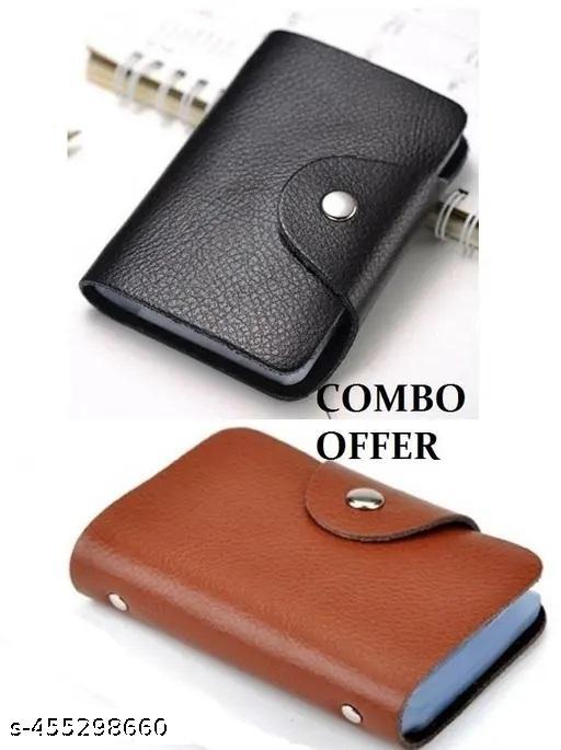 COMBO FOR TAN AND BLACK CARD HOLDER - MC-FASHIONS.COM