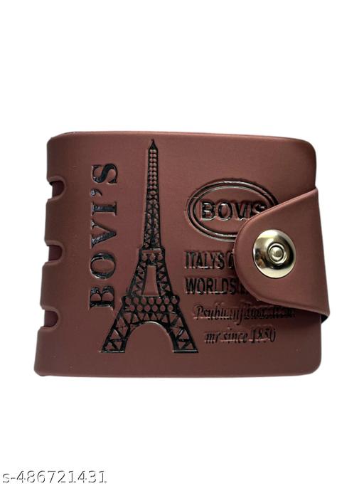 MOST TRENDY BROWN LEATHER WALLET  - MC-FASHIONS.COM