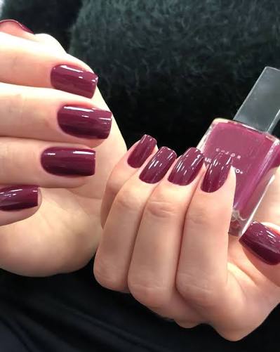 HLO NAIL POLISH Mystic Maroon - My Health Plan