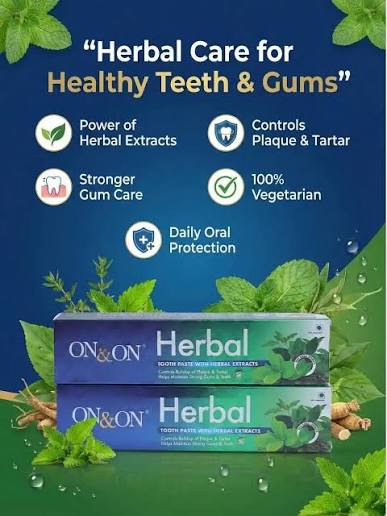 HERBAL TOOTHPASTE - My Health Plan