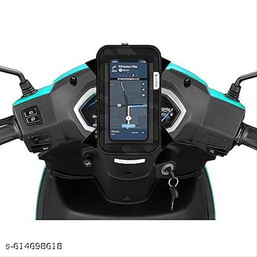 Universal Mobile Holder/Stand/Mount Pouch for Scooters Scooty Activa Jupiter EV's | X1 Model - My Health Plan
