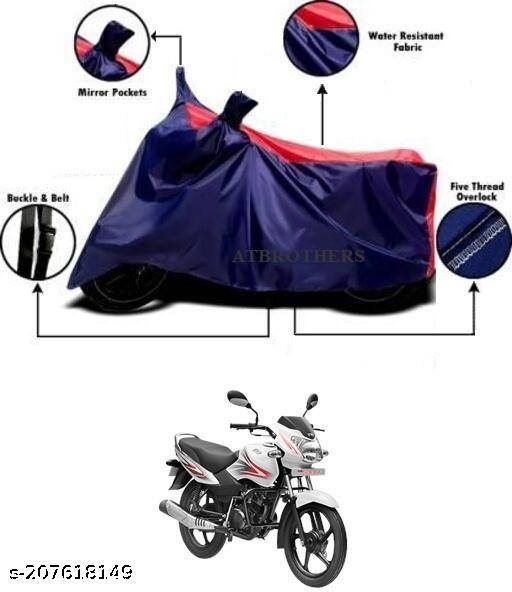 Waterproof Two Wheeler Cover for TVS (Sport, Blue, Red) - My Health Plan