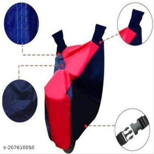 Waterproof Two Wheeler Cover for Hero (Glamour i3s, Blue, Red) - My Health Plan