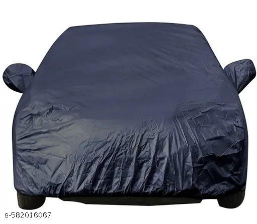 Car Cover for -Maruti Suzuki Swift Dzire - Water Resistant & Dustproof - Without Mirror Pockets Triple Stitched - Light Weight - Heavy Buckle Blue Colour - My Health Plan