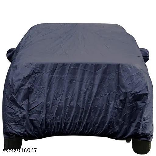 Car Cover for -Maruti Suzuki Swift Dzire - Water Resistant & Dustproof - Without Mirror Pockets Triple Stitched - Light Weight - Heavy Buckle Blue Colour - My Health Plan