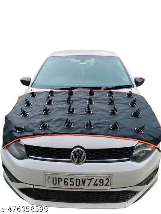 Car bonnet spikes cover protect from dogs and monkeys car dog protector dog protection car cover kate wala cover - My Health Plan