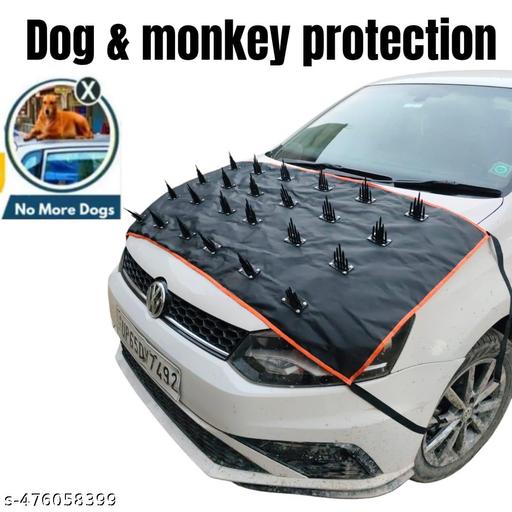 Car bonnet spikes cover protect from dogs and monkeys car dog protector dog protection car cover kate wala cover - My Health Plan