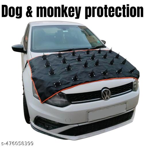 Car bonnet spikes cover protect from dogs and monkeys car dog protector dog protection car cover kate wala cover - My Health Plan