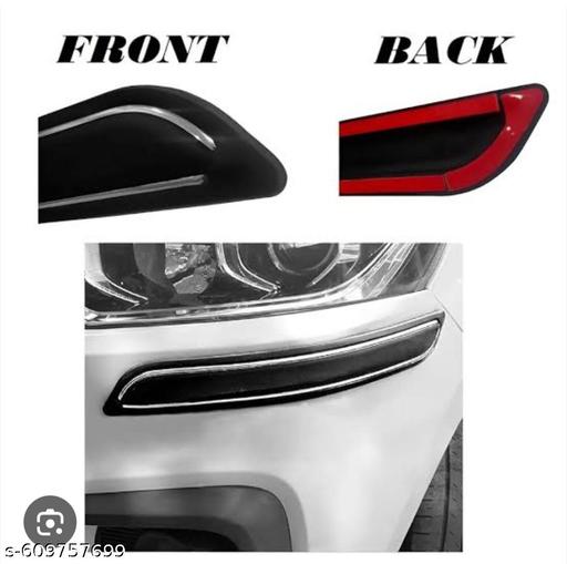 Car bumper protector car edge guard (Pack of 4 Pcs) Front Rear Bumper protector universal for Duster0022 - My Health Plan