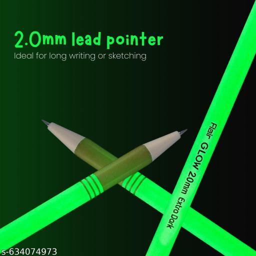 FLAIR 2mm GLOW Mechanical Pencil 2B Extra Dark- 10 Pcs - My Health Plan