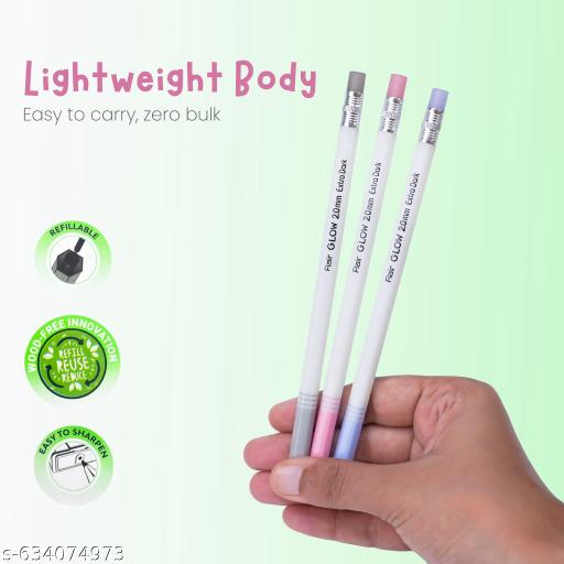 FLAIR 2mm GLOW Mechanical Pencil 2B Extra Dark- 10 Pcs - My Health Plan