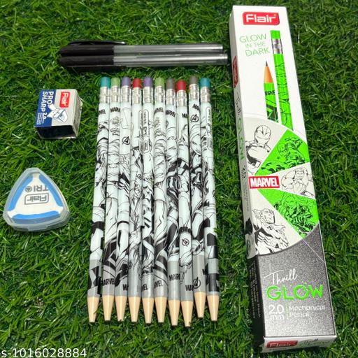 Avengers glow tip pencils 2.0 new model tip pencils  - My Health Plan