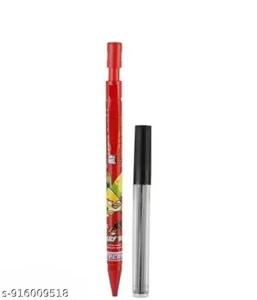 NILKANTH ENTERPRISE , PAKE OF 4 PCS, 2 mm Pencil Pack 4 with Led, Fancy Cartoon Printed Mechanical Pencils with Lead Refills Box for Kids Birthday Party Return Gifts. - My Health Plan