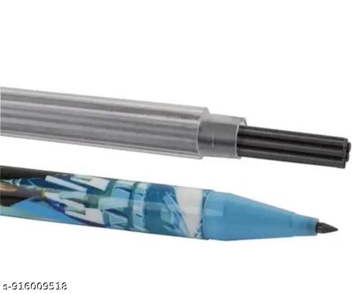 NILKANTH ENTERPRISE , PAKE OF 4 PCS, 2 mm Pencil Pack 4 with Led, Fancy Cartoon Printed Mechanical Pencils with Lead Refills Box for Kids Birthday Party Return Gifts. - My Health Plan