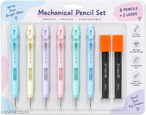 0.7mm Mechanical Lead Pencil Set of 6 - My Health Plan