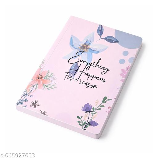 Motivational Theme "Everything Happens for a Reason" Planner/ Diary/ Notebook - My Health Plan