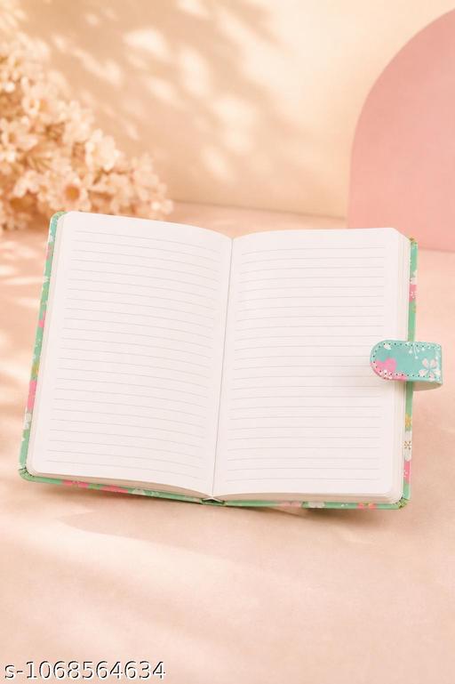 A5 Printed Spiral Diary with 160 Ruled Pages Stylish Cover for Notes Journaling Office School and Daily Writing Use Notebook - My Health Plan