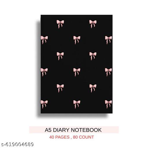 A5 Cute Diary for Girls , Unruled Plain Notebook for Writing, Drawing, Journaling  Notebooks ,95 GSM Pages , Personal Travel Journal - My Health Plan