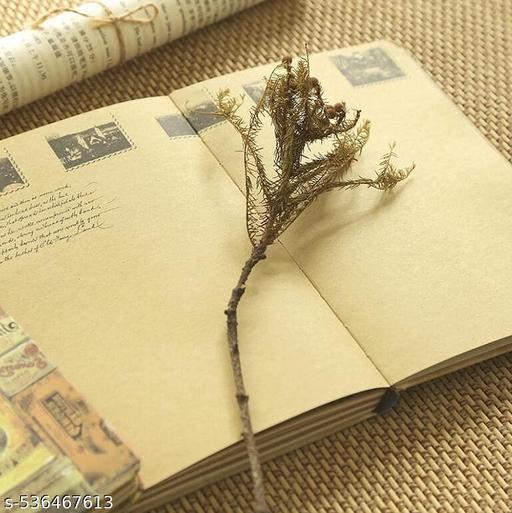 1pc  Portable Creative Notebook Retro Journal Drawing Exquisite Diary Book Unique Appearance Design Office Work - My Health Plan