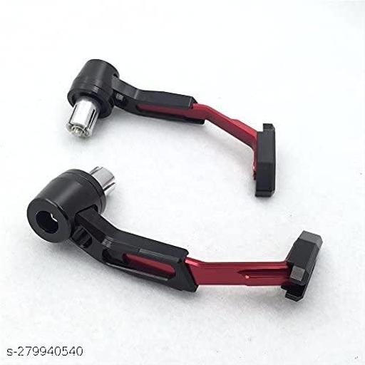 7/8in 22mm CNC Aluminum Handlebar Brake Clutch Lever Hand Guard Protector for Motorcycle For KTM RC 390 (Pack of 2), RED & Black - My Health Plan