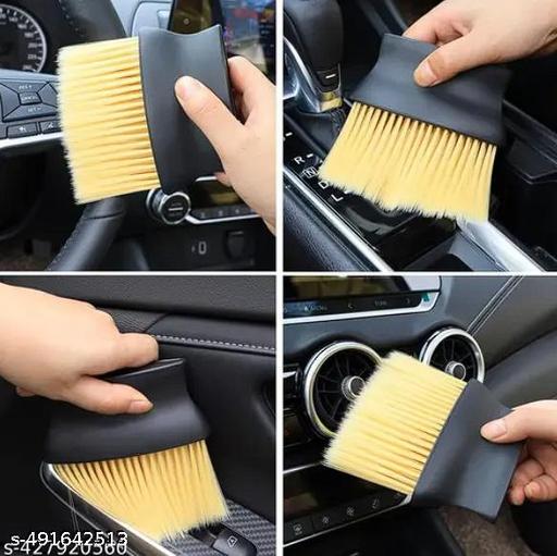 6 PCs Microfiber Car Duster with Long Handle Car Cleaning Brush mini , Car Cleaning Cloth Car Exteriror and Interiror Ac Vent Cleaner Brush , Glass Wash Cleaning tablet (5psc ) , Car Mnini Dustbin Motorbike, SUVs Car Cleaning Kit - My Health Plan
