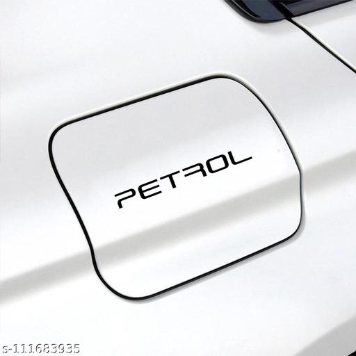 New Petrol sticker for car, high quality stickers (12x2 cm) Black - My Health Plan