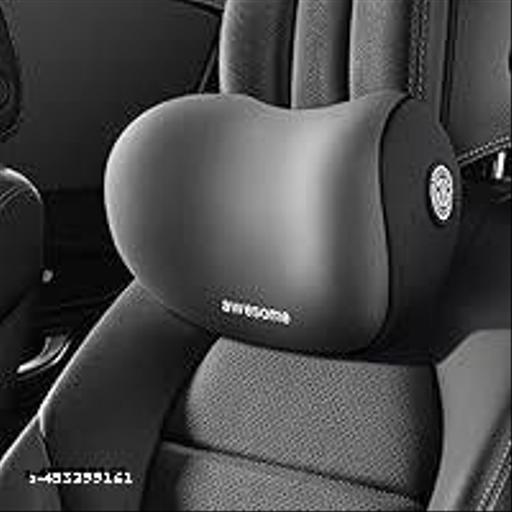 Car Neck Pillow,Neck Pain Relief for Long Drive Car Seat Back Head Rest Memory Foam Pillow for Driving with Adjustable Strap,and Breathable Removable Cover (Black) - My Health Plan