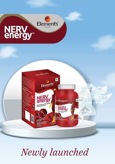 ELEMENTS WELLNESS NERVENERGY  |  എലമെന്റ്സ് വെൽനസ് നെർവെനർജി നാഡികളുടെ പ്രവർത്തങ്ങളെ പിന്തുണക്കുന്നതിനും ഊർജ്ജസ്വലമാക്കുന്നതിനുമായി രൂപകൽപ്പന ചെയ്ത ഒരു ന്യൂട്രാസ്യുട്ടിക്കൽ സപ്ലിമെന്റാണ്. ഇതിൽ വിറ്റാമിനുകൾ, ധാതുക്കൾ, നാഡികളുടെ ആരോഗ്യത്തിനും വൈജ്ഞാനിക പ്രവർത്തനത്തിനും സഹായിക്കുന്ന മുക് പർണി (സെന്റൽ ഏഷ്യാറ്റിക) ശംഖ്പുഷ്‌പി (കോൺവോൾവുലസ് പ്ലൂറിക്കോളിസ്) തുടങ്ങിയ ഔഷധസസ്യങ്ങളുടെ മിശ്രിതം അടങ്ങിയിരിക്കുന്നു . കൂടാതെ നാഡികളുടെ പിന്തുണയ്ക്ക് ഗുണം ചെയ്യുന്ന ഒരു മുൻ നിര ഘടകമായ പാൽ മീറ്റോയ് ലെത്തനോളമൈഡ് (പി ഇ എ ) ഇതിൽ ഉൾപ്പെടുന്നു .  - My Health Plan