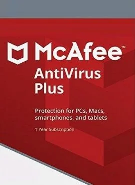 Mcafee AntiVirus Plus 3Pc 1Year - My Health Plan