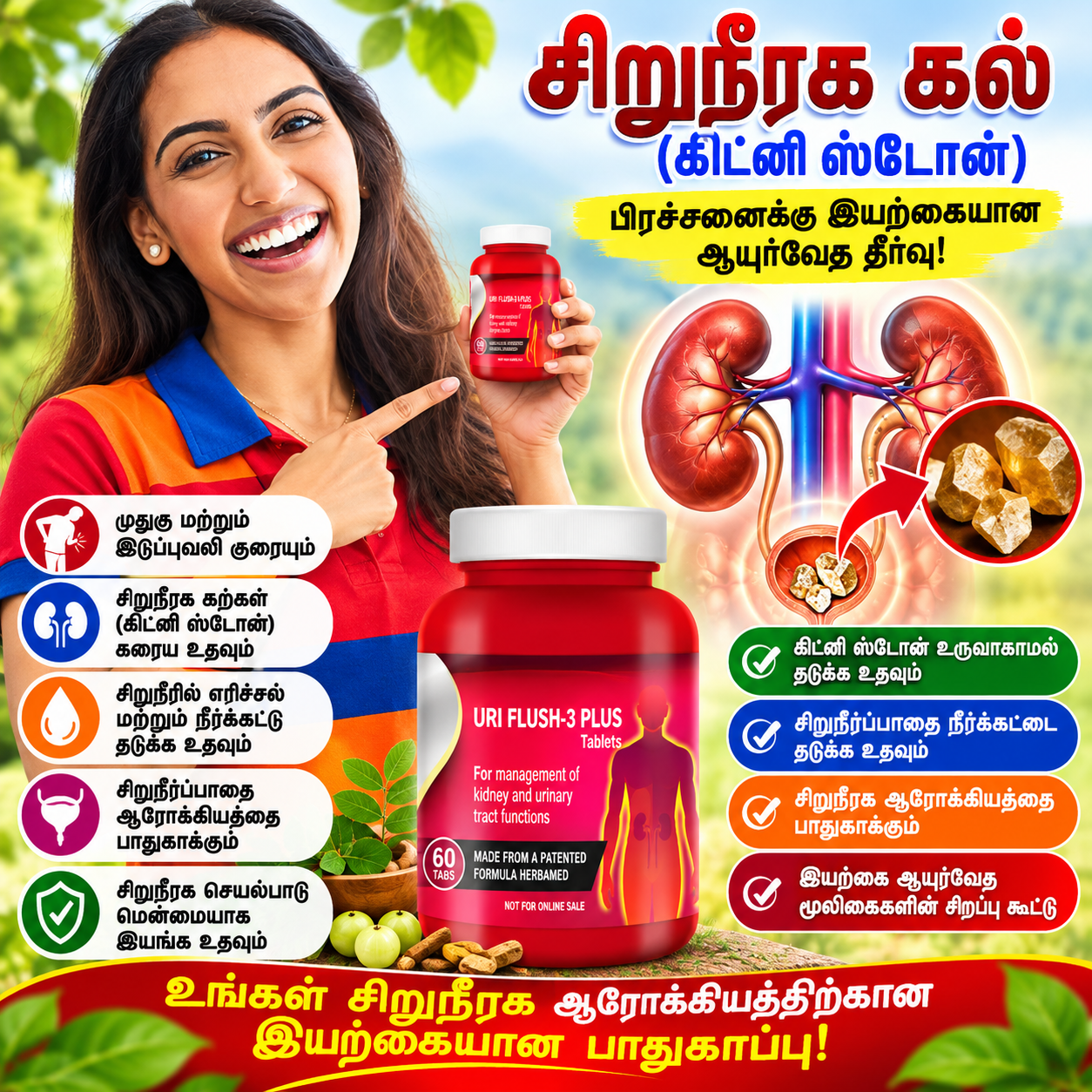 URI FLUSH 3 TABLET - My Health Plan
