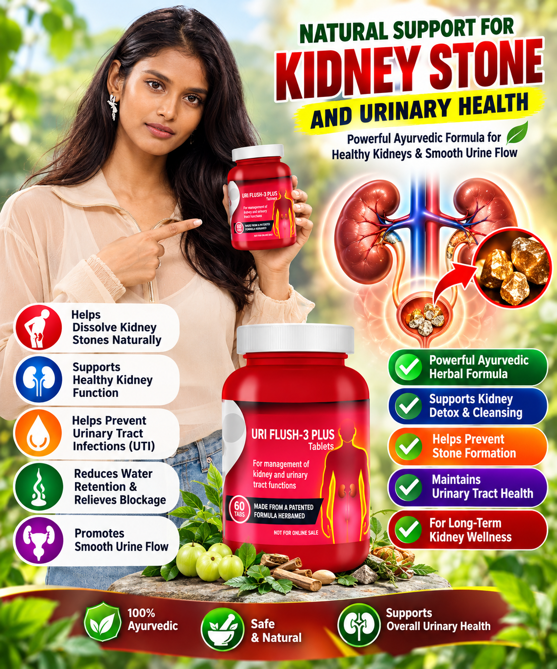 URI FLUSH 3 TABLET - My Health Plan