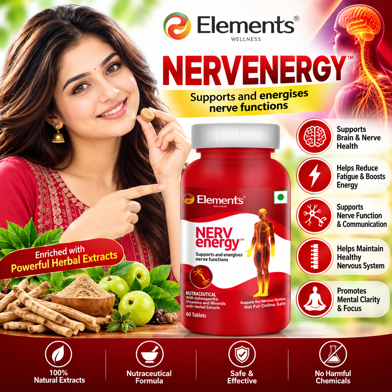 ELEMENTS WELLNESS NERVENERGY - My Health Plan