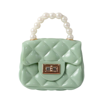 Elegant Quilted Mini Handheld & Sling Fashion Handbag (1 PC) - Myshopic 