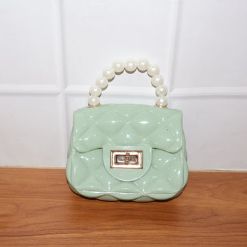 Elegant Quilted Mini Handheld & Sling Fashion Handbag (1 PC) - Myshopic 