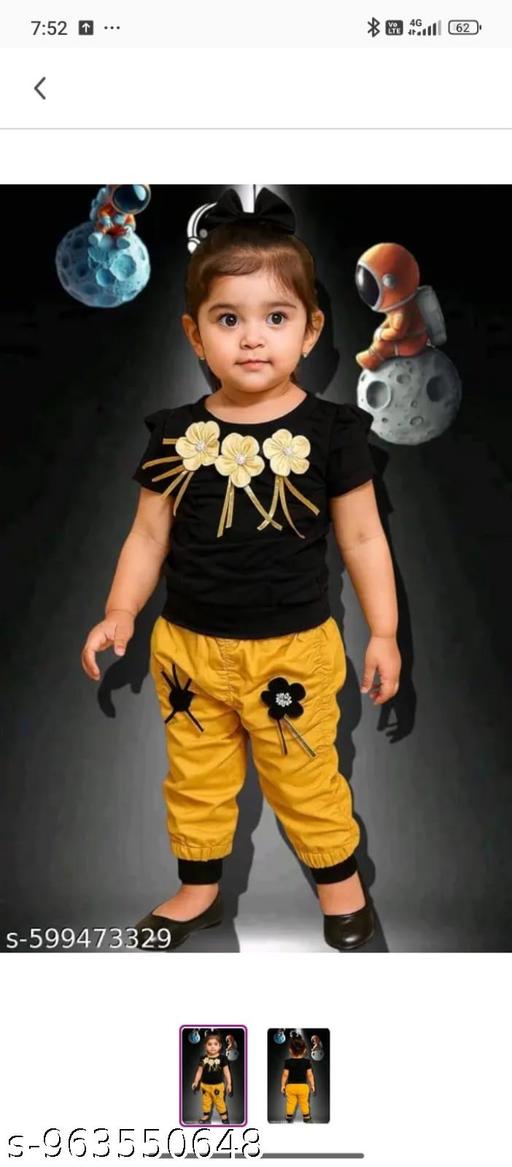 6. Modern Baby Girl Premium Outfit - Velora online store 