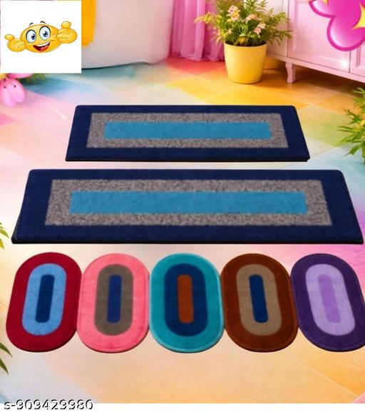 Ryline cotton kitchen mat combo/door mat/entrance mat pack of 7 - Velora online store 