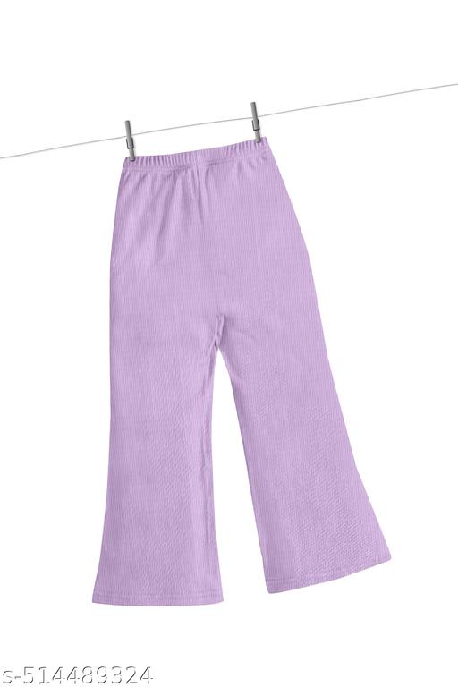 Girl's 3 Piece Heart Print Cami Top Long Sleeve Round Neck High Low Hem Top and Wide Leg Pants Sets | - Velora online store 
