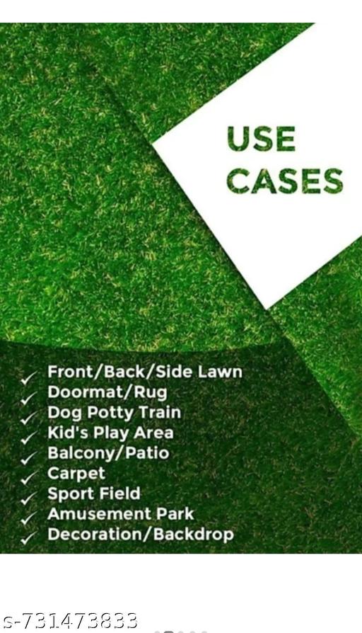 Artificial grass mat, 38cm x 58cm , Pack of 2 pcs grass mat - Velora online store 