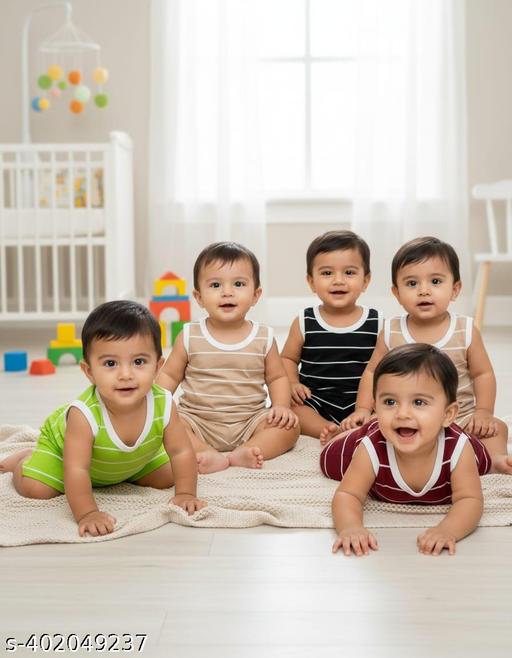 SAI BOYBABY WHITE  LAINING SLEVLESS T SHIRT - 5 - Velora online store 