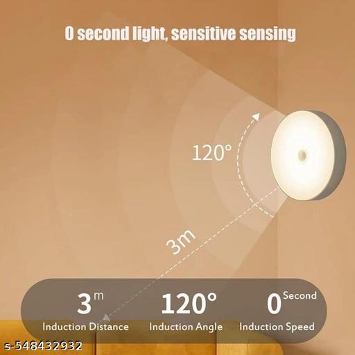 VIAXANA Motion Sensor Light for Home with USB Charging Wireless Self Adhesive LED Body Induction Lamp Sensor Light for Wardrobe Lights Sensor Night Light for Cupboard Stair - Velora online store 