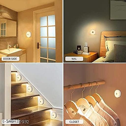 VIAXANA Motion Sensor Light for Home with USB Charging Wireless Self Adhesive LED Body Induction Lamp Sensor Light for Wardrobe Lights Sensor Night Light for Cupboard Stair - Velora online store 