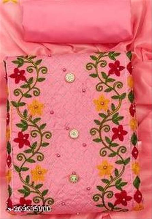  Women Trendy Cotton Suits & Dress Materials - M Y V E L O R A Online store 