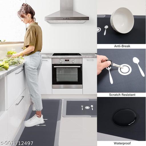 Kitchen Mats, Waterproof Memory Foam Kitchen Rugs, Standing Desk Mat Floor Mats, Comfort Runner Rug Carpets for Kitchen Floor, Sink (bigg) - Velora online store 