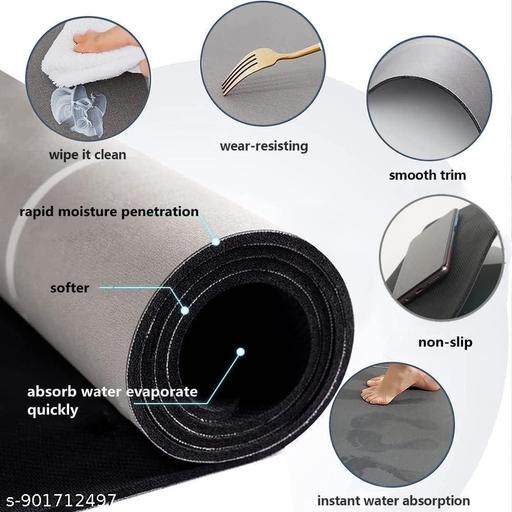 Kitchen Mats, Waterproof Memory Foam Kitchen Rugs, Standing Desk Mat Floor Mats, Comfort Runner Rug Carpets for Kitchen Floor, Sink (bigg) - Velora online store 