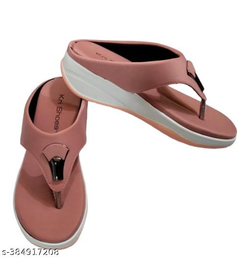 letest casual woman pink wedges - Velora online store 