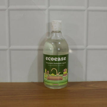 Ecoease Enzymatic Dishwash Liquid - Plant-Based Grease Cutting (500ml) - Velora online store 