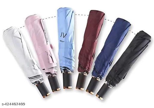Unisex 3 Fold Manual UV Protection Sun & Rain Umbrella - Velora online store 