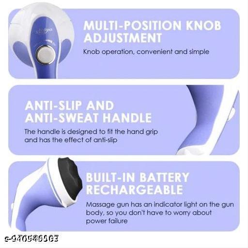 Full body massager Relax Spin Tone Body Full Body Massager Electric Machine with 3 Massage Heads for Pain Relief and Relaxation, For Back, Leg & Foot - Velora online store 